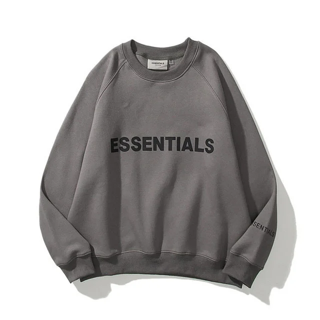 Essentials Hoodie Men s and Women s Sweatshirt Reflective Letter Printed Flee